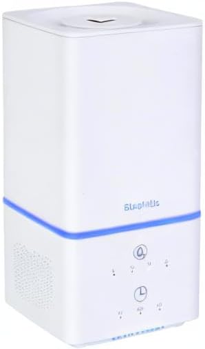 BlueHills 1000 ML Premium Essential Oil Diffuser Humidifier Combo Square White Aroma Diffuser for Large Room Home Quiet Modern Design Long Run Time High Capacity Oil Diffuser - Solid White - H101