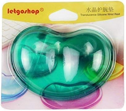 Ergonomic Gel Wrist Rest Pad for Mouse, Computer Mouse Wrist Support for Arm Pain Relief, Heart-Shaped Cute Hand Wrist Cushion for Home and Office Working Gaming Anti-Fatigu