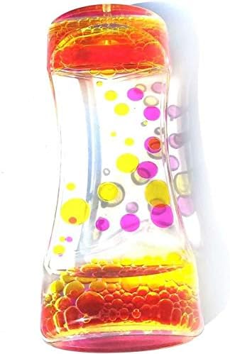 Liquid Motion Bubbler Sensory Timer, 2 Minute – Big Calming Sensory Bubble Toy for Kids with Autism ADHD Anxiety or Special Needs (3 Pack)