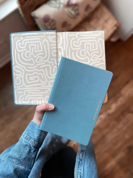 Full Focus French Blue Vegan Leather Planner by Michael Hyatt - The #1 Daily Planner to Set Annual Goals, Increase Focus, Eliminate Overwhelm, and Achieve Your Biggest Goals - Hardcover