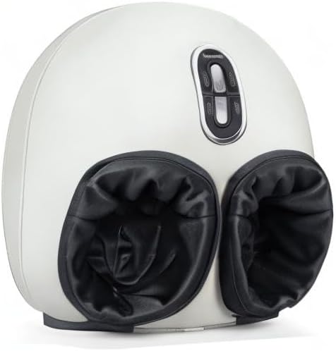 Nekteck Shiatsu Foot Massager Machine with Soothing Heat, FSA Eligible Air Compression Deep Kneading Therapy, HSA Massage Tools Improve Blood Circulation Foot Wellness, Relax for Home or Office Use