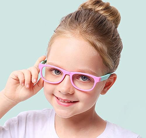 Anti Blue Light Glasses for Kids Computer Glasses, Video Gaming Glasses for Children