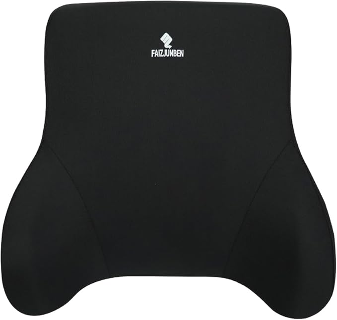 Lumbar Support Pillow, Memory Foam Cushion, Improve Posture and Relieve Low Back Pain, Lumbar Support for car Seats, Gaming Chairs, Office Chairs, wheelchairs