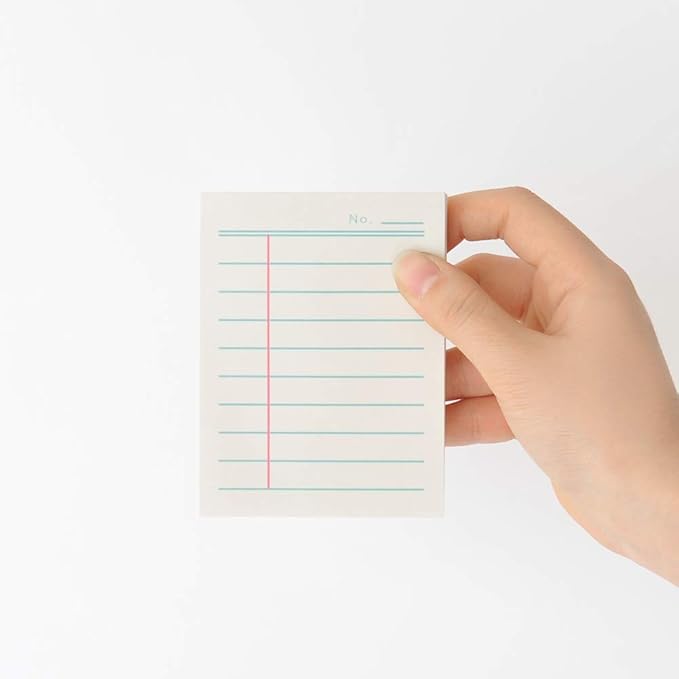 Monolike Memopad Boldline design SET - 4 Packs, 4 Different Designs, 100 Sheets Per Pad, Total 400 Sheets, Note pads, Writing pads, 3.15 x 4.17 Inches