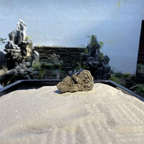 Zen Garden for Desk, Japanese Zen Garden Kit with Sand Stamp Sphere and Essential Accessories, Mini Zen Sandbox Office Decor Kit for Relaxation, Meditation Gift