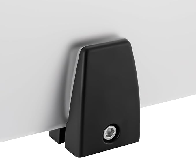 Office Desk Divider 2 pcs, Acrylic Desk Privacy Panels, Frosted Glass Privacy Divider on Desk Partition (24" x 18")