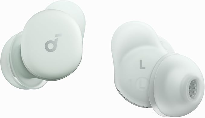 Soundcore Sleep A30 by Anker Sleep Earbuds, Smart Active Noise Cancelling Sleep Headphones, Adaptive Snore-Masking System, Ultra-Comfort for Side Sleepers, 45H Playtime