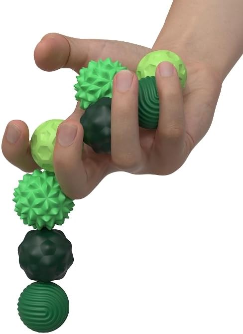 Magnetic Balls Fidget Toy Adults - 8pcs Sensory Attraction Stress Balls with Silicone Shell for Adults to Calm Restless Hands Anxious Mind, Office Desk Stress Magnetic Fidget Balls for Anxiety Relief