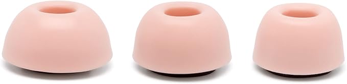 WC TipZ - Upgraded Memory Foam Ear Tips for Airpods Pro Made by Wicked Cushions | Improved Comfort, Tighter Seal, Better Foam Rebound Time | Fits Perfectly in Charging Case | Perfect Pink
