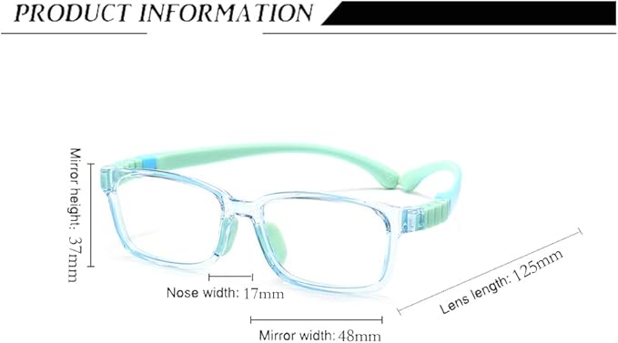 Kids Eyeglass Frame Blue Light Blocking Glasses Mobile Computer Anti-blue Light Glasses