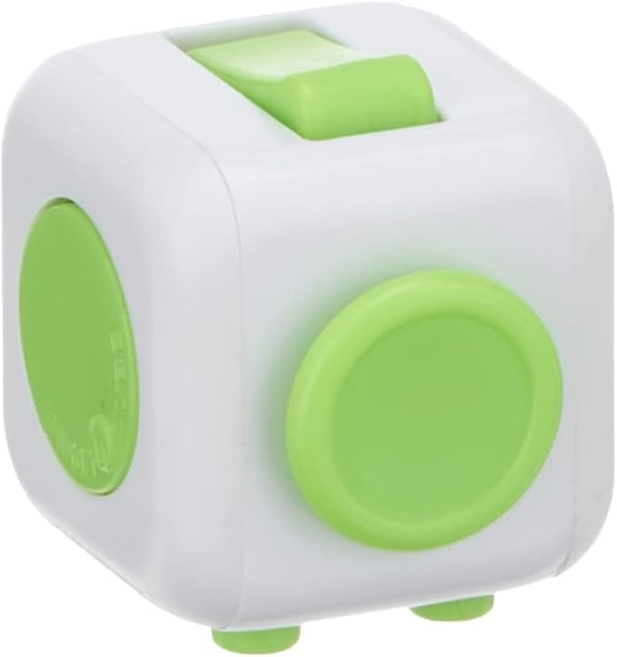 Antsy Labs The Original Fidget Cube, Stress Relief Desk Toy with 6 Sides, Gadget for Focus, Anxiety Relief, Sensory Processing Challenges, Fun Gift for Kids, Teens, and Adults, Pocket-Sized, Fresh