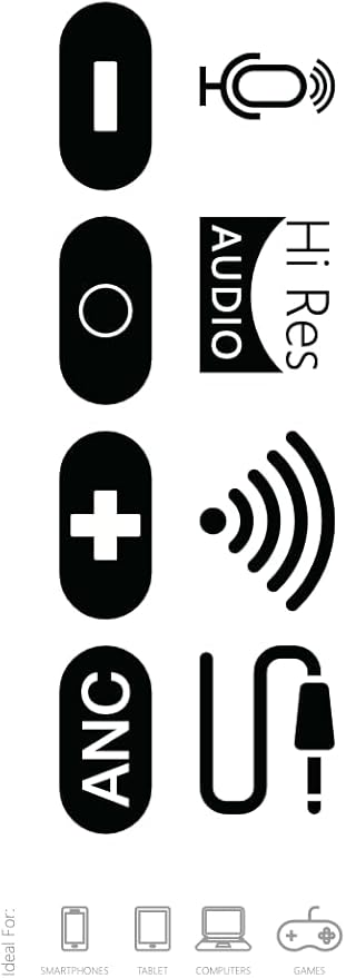 TJ Active Noise Cancelling Bluetooth Over Ear Headphones | Supersoft Leather Wireless Headset Wired Built-in MIC 24H Playtime High Res Audio Travel/Work/School/Students/Running/Gym (Blue)