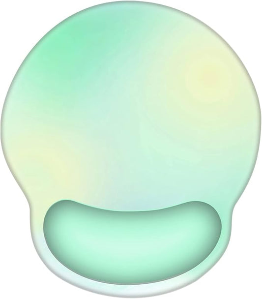 RICHEN Ergonomic Mouse Pad with Wrist Support,Non-Slip Rubber Base for Computer Laptop & Mac,Lightweight Rest for Home,Office & Travel (WRMP-30)