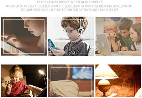 Anti Blue Light Glasses for Kids Computer Glasses, Video Gaming Glasses for Children