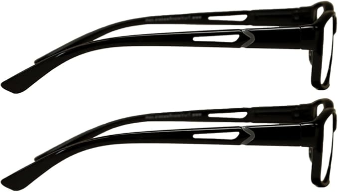 TruVision Readers Blue Light Blocking Reading Glasses 9604HP with Comfort Spring Hinges for Men and Women