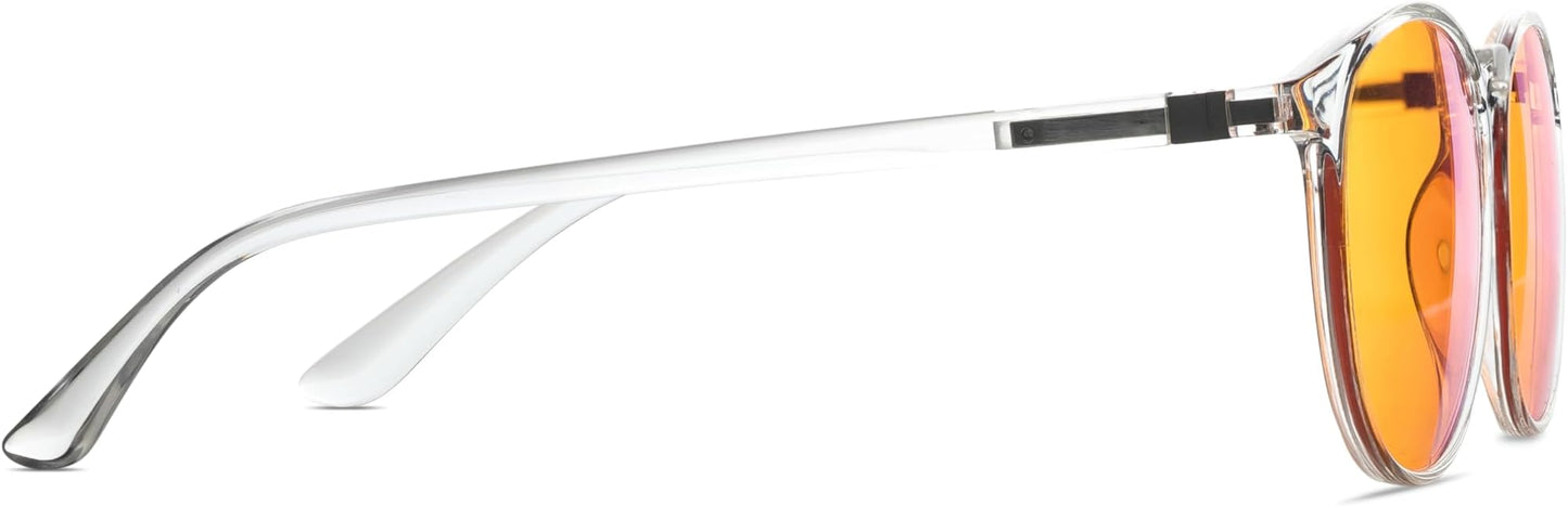 JW MARRIOTT Blue Light Blocking Glasses,Blue Light Glasses Women Men,Anti Blu-Ray Clear Gaming Glasses Lense