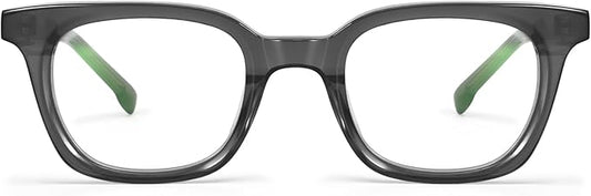 Dollger Blue Light Blocking Glasses For Woman Men Thick Frame Round Non-Prescription, pertain Work,Computer Gaming,TV