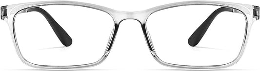 Cyxus Blue Light Glasses Computer Glasses UV Blocking GRP Square Frame Clear Lens Ultra Light Eyewear T34
