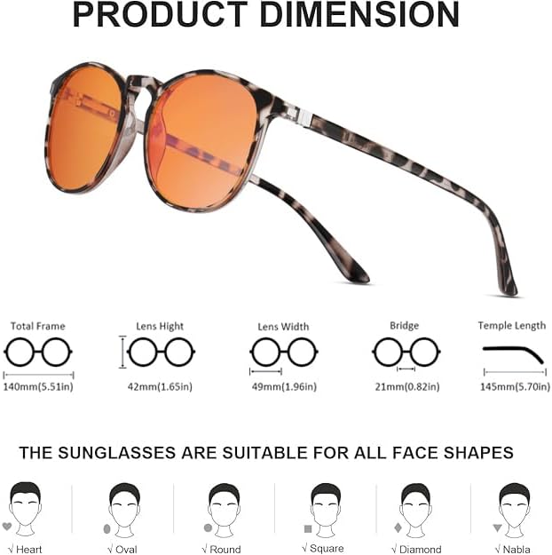 JW MARRIOTT Blue Light Blocking Glasses,Blue Light Glasses Women Men,Anti Blu-Ray Clear Gaming Glasses Lense