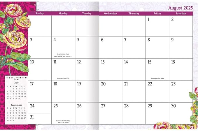 WSBL Ladybird 2026 Monthly Planner (26997050007)