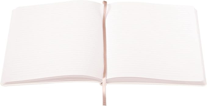 Eccolo Large Lined Journal Notebook, Hardbound Cover, Writing Journal, 256 Ruled Cream Pages, Ribbon Bookmark, Lay Flat, Desk Size for Work or School (Butterflies, 8x10 inches)