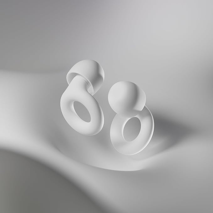 Loop Quiet 2 Ear Plugs Ultra-Comfy Reusable Noise-Reducing Earplugs for Sleep, Deep Focus, Travel, Sensitivity | Flexible Hearing Protection | Customizable Fit | 24dB (SNR) Noise Reduction