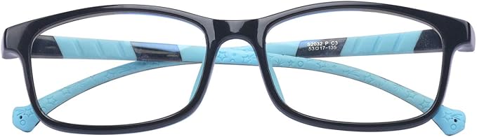 Outray Kids Blue Light Glasses for Teens Anti Eyestrain Computer Gaming Blue Light Glasses for boys Age 7-15