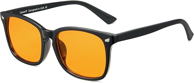 Cyxus Blue Light Glasses for Men Women Reduce Eye Strain UV Blocking for Computer Screen 8082