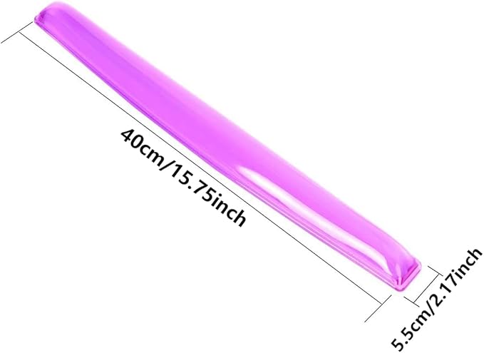 Gel Keyboard Wrist Rest Pad - Gel Keyboard Wrist Rest Pad | Wrist Rest Support for Office Gaming Computer Laptop Ergonomic Comfortable Pain Relief- Purple