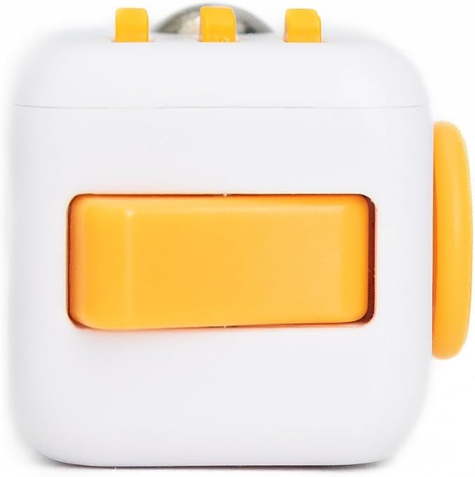Antsy Labs The Original Fidget Cube, Stress Relief Desk Toy with 6 Sides, Gadget for Focus, Anxiety Relief, Sensory Processing Challenges, Fun Gift for Kids, Teens, and Adults, Pocket-Sized, Sunset