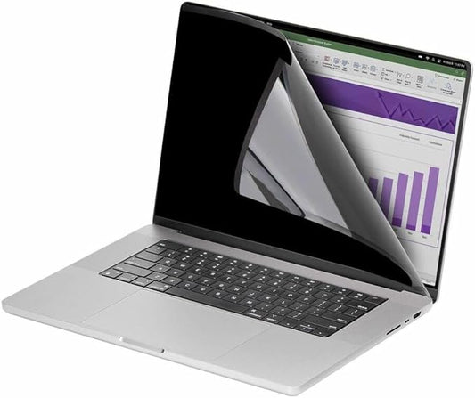 StarTech.com 14-inch MacBook Pro 21/23 Laptop Privacy Screen, Removable and Reversible Anti-Glare Blue Light Filter, Magnetic