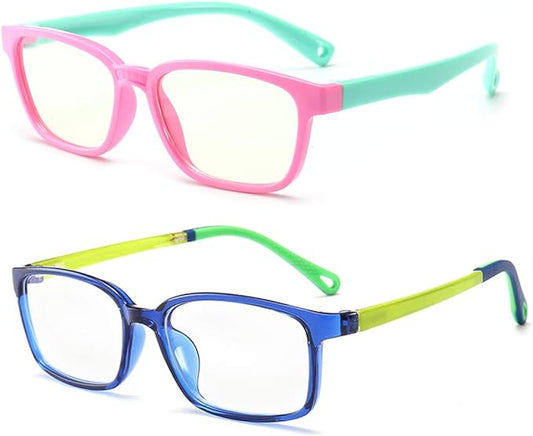 Anti Blue Light Glasses for Kids Computer Glasses, Video Gaming Glasses for Children