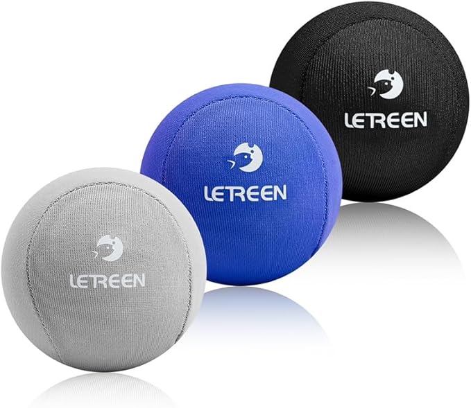 Stress Ball, Tri-Density Stress Balls for Adults & Grip Strengthening, Squeeze Balls for Hand Therapy, Squishy Stress Ball, Hand Strengthener Ball, Hand Balls for Therapy