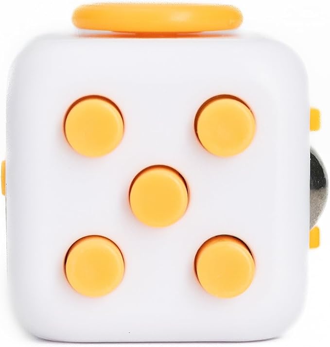 Antsy Labs The Original Fidget Cube, Stress Relief Desk Toy with 6 Sides, Gadget for Focus, Anxiety Relief, Sensory Processing Challenges, Fun Gift for Kids, Teens, and Adults, Pocket-Sized, Sunset