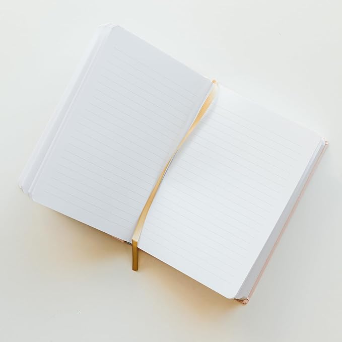 Sweet Water Decor Journal for Women - Pink Journal & Writing Notebooks for Adults - Cute & Beautiful Journals for Women - 100 Ruled Pages - 2024 Diary Journal with Gold Foil Details - Beautiful Girl