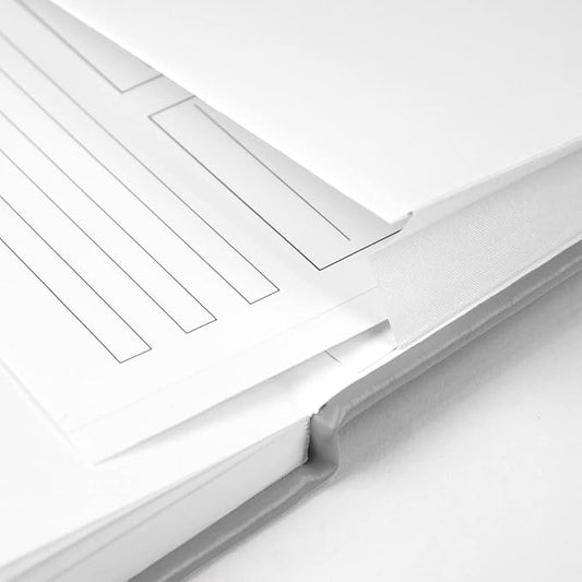 JOYEUX Blank Journal Notebook, A5, 160 Pages 100 Gsm Thick Sketch Books Hardcover Journal for Writing, 5.7 inches x 8 inches Notebooks for Work (Dark Grey)