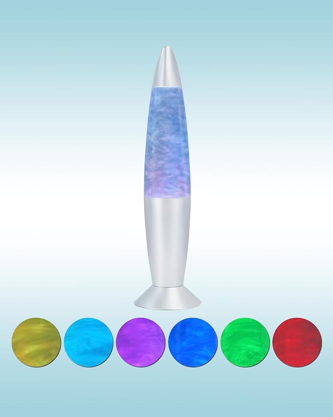 Glitter Lamp with 25W Bulb Glitter Motion Lamp for Adults and Kids Night Light Relaxing Soothing and Fun Perfect Gifts for Holiday and Party Christmas Thanksgiving Day Decoration