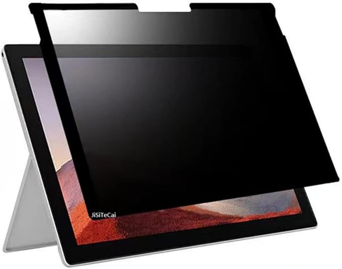 JiSiTeCai-For Microsoft Surface GO 2th/GO 3 10.5-inch Detachable Privacy Screen Protector Filter, Anti-Spyware Filter, Anti-Glare (for Surface GO 2th/GO 3 10.5-inch Privacy Screen Protector)