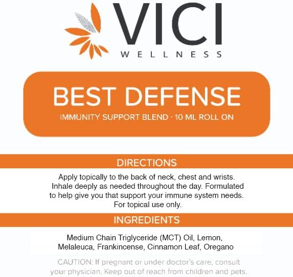 Vici Wellness Best Defense Essential Oil Roller
