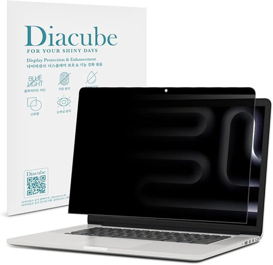 Magnetic Privacy Screen Protector for MacBook Pro 16 Inch (2024 M4,2023 M3,2022 M2,2021 M1), Removable Anti Glare Anti Blue Light Anti Spy Screen Filter