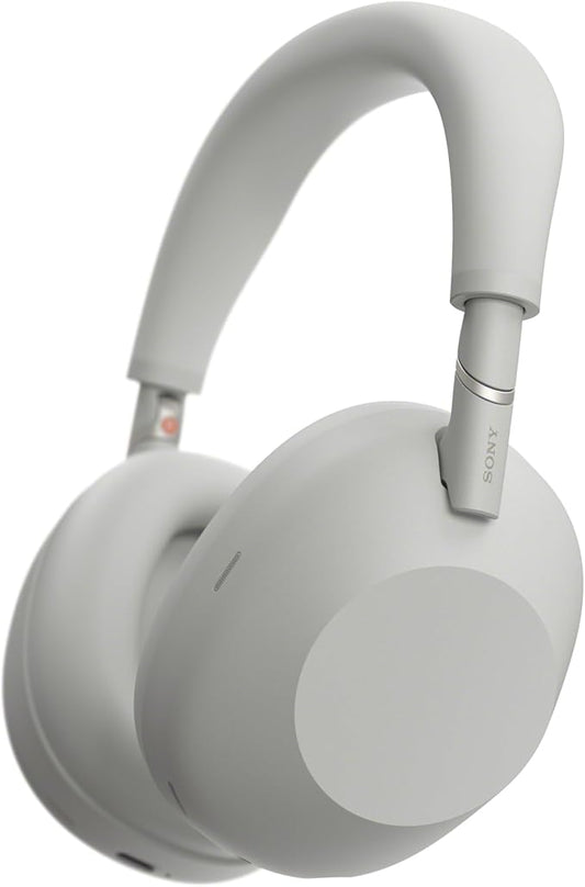 Sony WH-1000XM6 The Best Noise Canceling Wireless Headphones, HD NC Processor QN3, 12 Microphones, Adaptive NC Optimizer, Mastered by Engineers, Studio-Quality, 30-Hour Battery, Platinum Silver