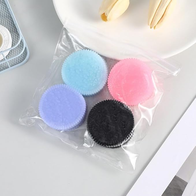 Stress Relief Toy,Handmade Silicone Stres Relief Squishy Toy,Ultra-Soft Decompression Venting Toys,Anxiety and Relaxation Perfect Desk Accessory for Stress Relief Toys(4PCS)