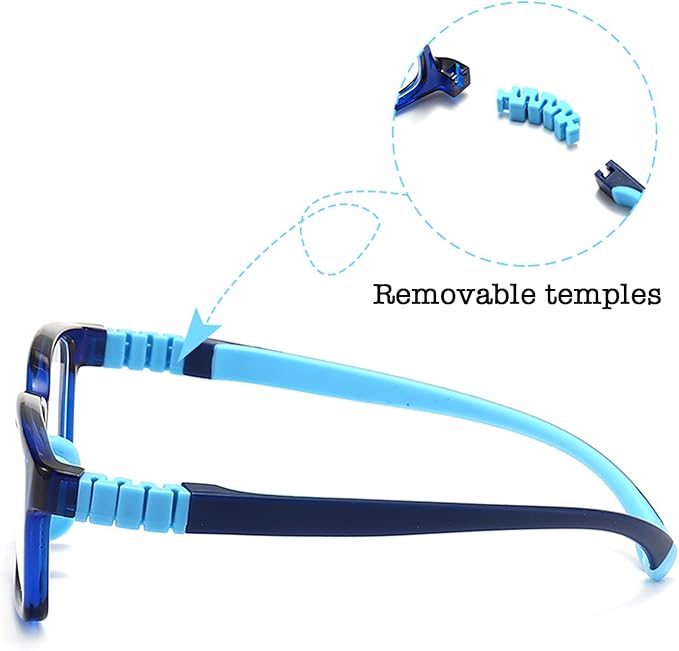 Kids Eyeglass Frame Blue Light Blocking Glasses Mobile Computer Anti-blue Light Glasses