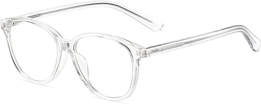 MEETSUN Blue Light Blocking Glasses for Women Cat Eye Blue Light Glasses TR Frame Anti Eyestrain UV Glare Computer Gaming Eyeglasses(Clear Frame)