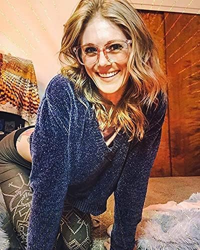 Cyxus Blue Light Glasses for Men Women Reduce Eye Strain UV Blocking for Computer Screen 8082