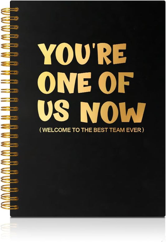 Welcome to The Best Team Ever 160 Blank Pages Spiral Notebook, New Hire Gifts for Colleague, New Job Appreciation Gifts, Team Appreciation Gifts for Coworker Colleagues B