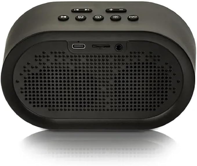 Sound Oasis® Bluetooth® Sleep Sound Therapy System® Alarm Clock - Sleep Better, Manage and Mask Tinnitus, 30 Built-in Sounds, Sleep-Friendly Lighting, Travel Friendly (BST-150)