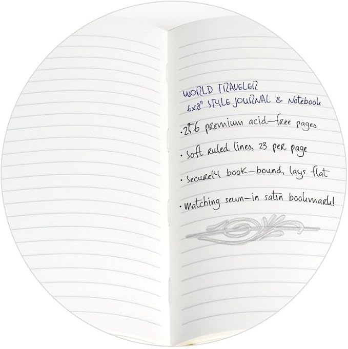 Eccolo Dayna Lee Collection 8x6" Inspiring Flexi-cover Journal/Notebook, Acid-free Lined Sheets (Gold - Her Ideas Are Pure Gold)