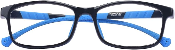 Outray Kids Blue Light Glasses for Teens Anti Eyestrain Computer Gaming Blue Light Glasses for boys Age 7-15