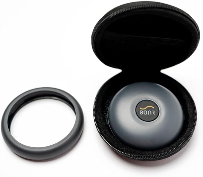 SONR Music 2-in-1 Bundle – Open-Ear Underwater Music Player for Swimmers & Storage case (Graphite)